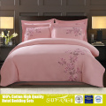 3d peach blossom pattern little sweet heart duvet cover bedding sets / bed sheet set